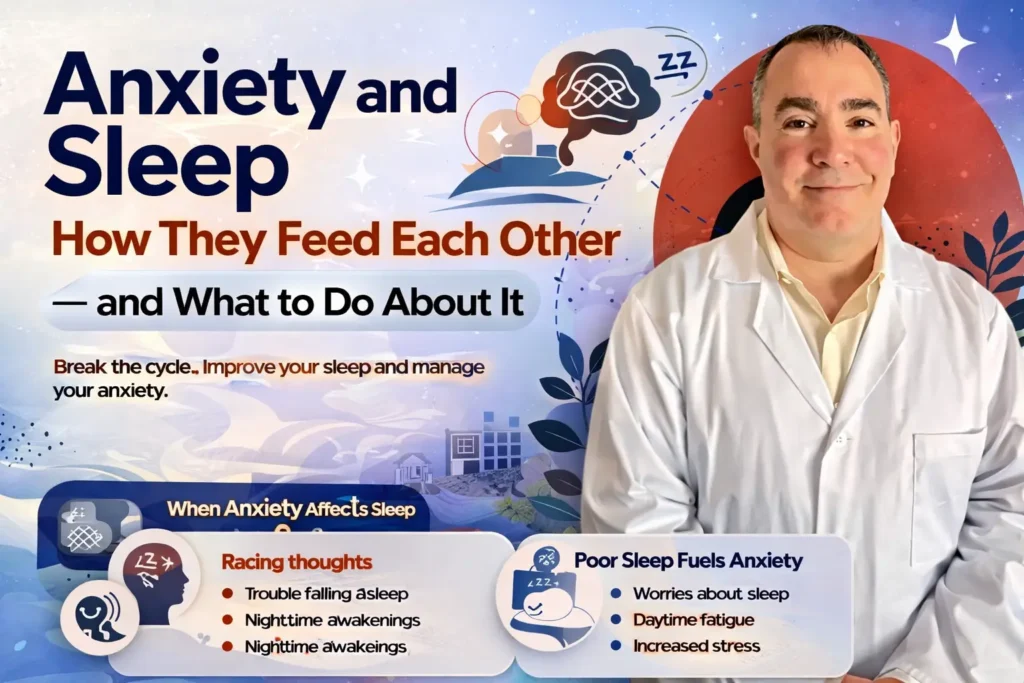 Anxiety and Sleep: How They Feed Each Other