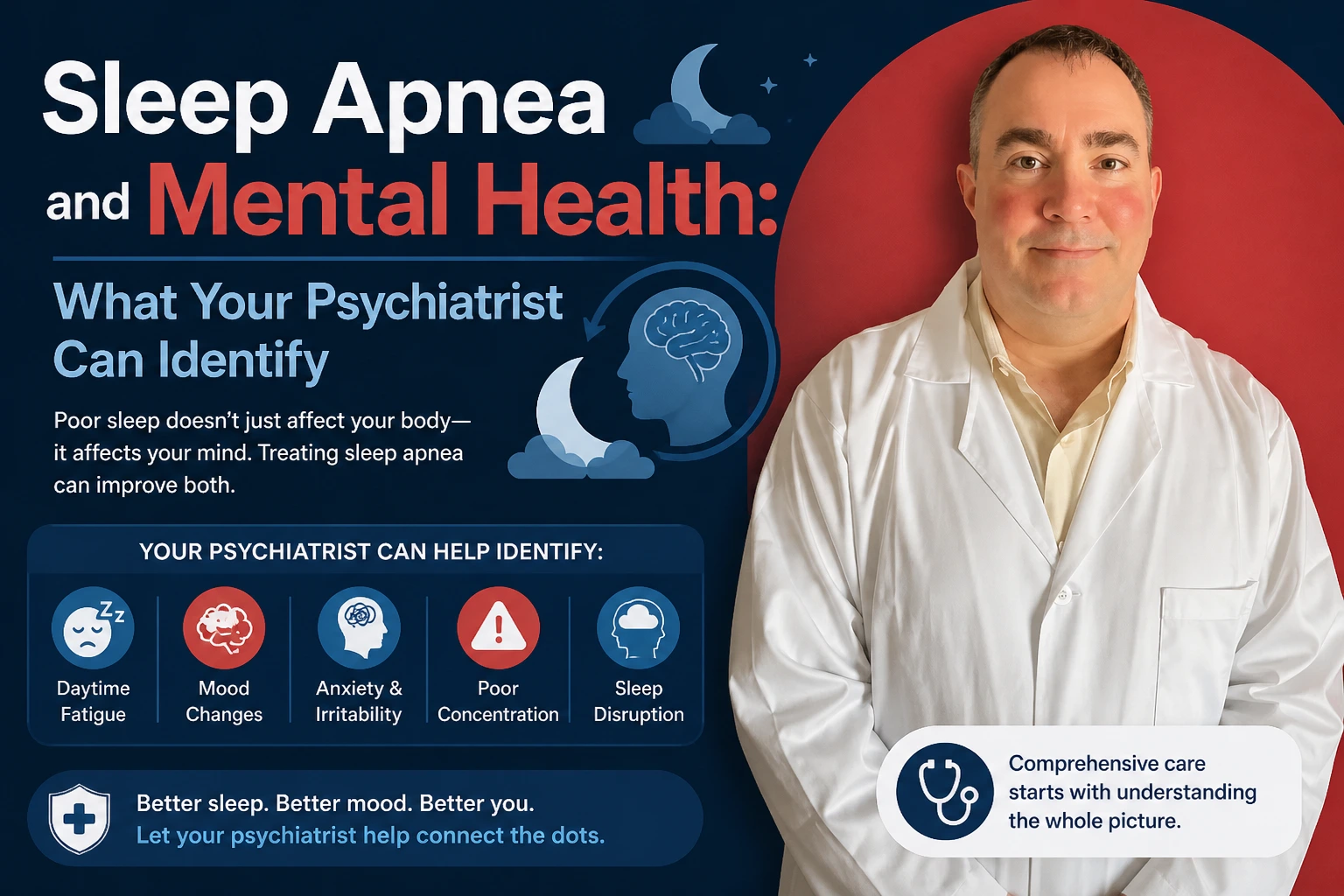 Sleep Apnea and Mental Health: What Your Psychiatrist Can Identify